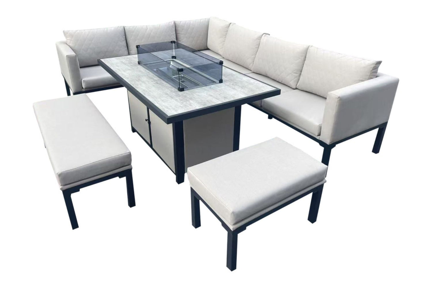 Lola Corner Garden Set