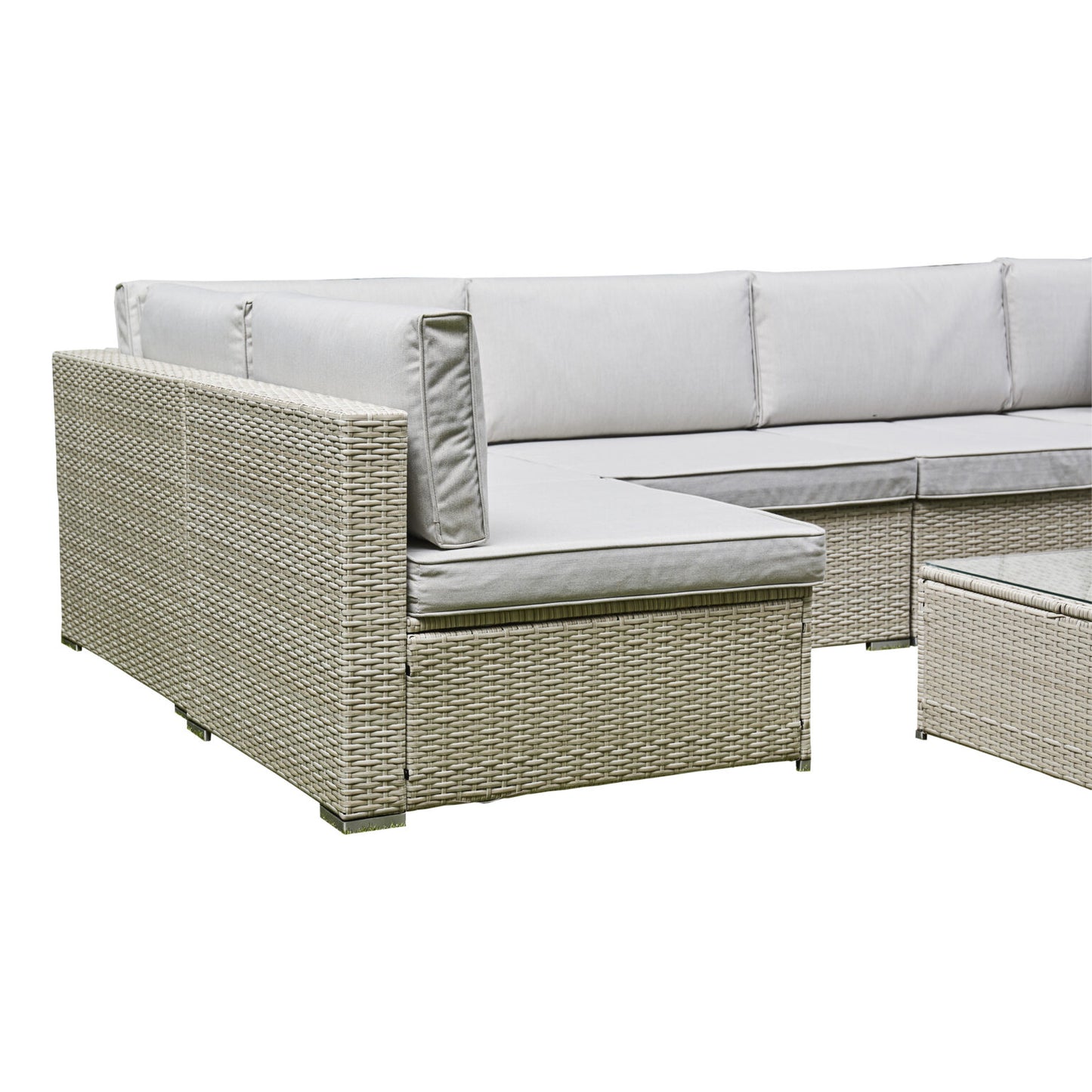 Eden U Shape Corner Sofa Set