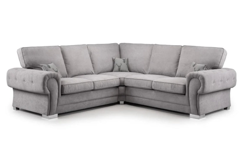 Vespa Fullback Sofa Grey Large Corner