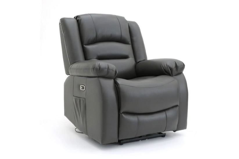 Alto Electric Recliner Sofa Grey Armchair