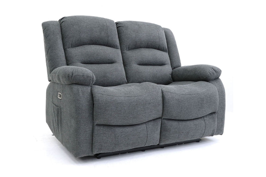 Alto Electric Recliner Sofa Graphite 2 Seater
