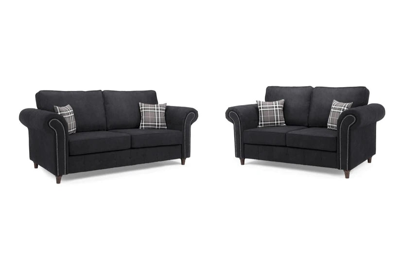 Willow Sofa Charcoal 3+2 Set