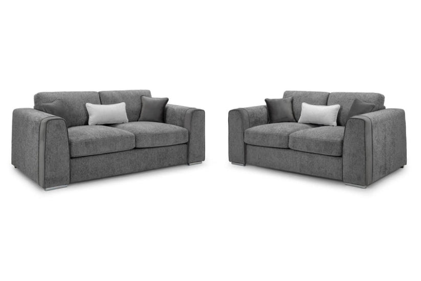 Naples Sofa Grey 3+2 Set