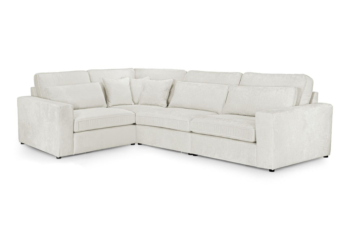 Katia Modular Sofa Ivory Left Hand Facing Corner