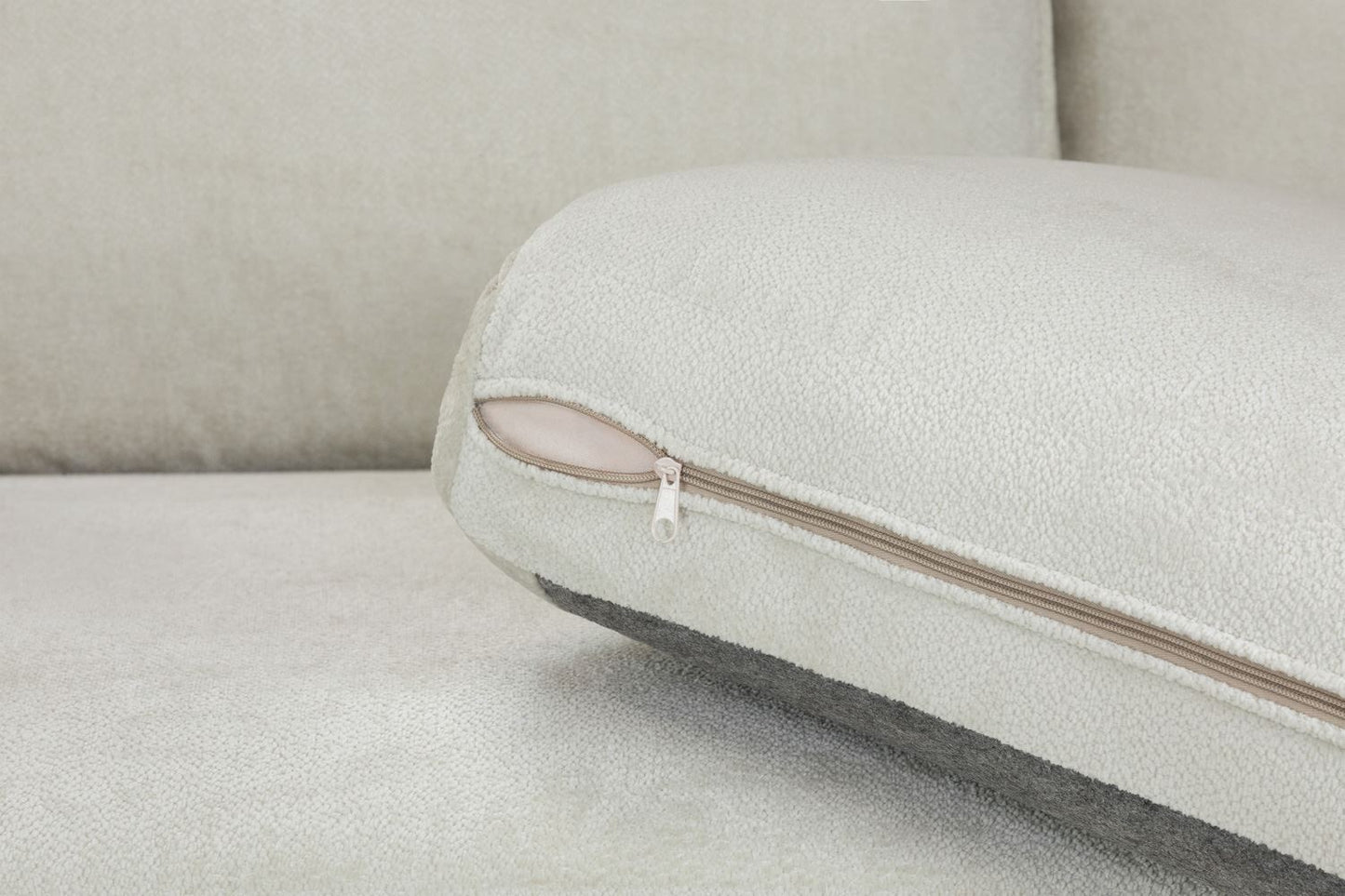 Katia Modular Sofa Ivory Left Hand Facing Corner