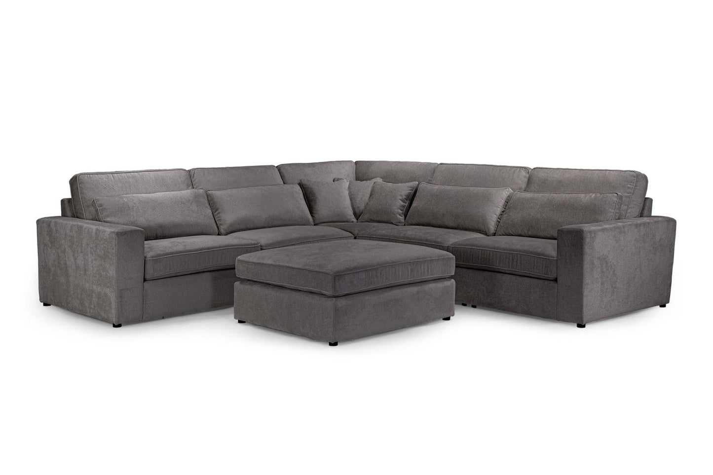 Katia Modular Sofa Grey Right Hand Arm Piece