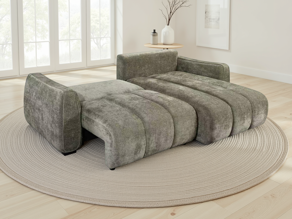 The Porto Universal Corner Green Sofabed