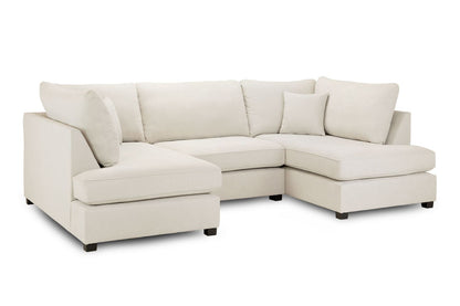 Barnaby Sofa Beige U Shape Corner