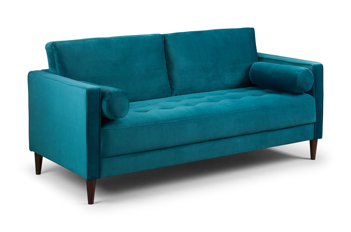 Herald Sofa Plush Teal 3 Seater