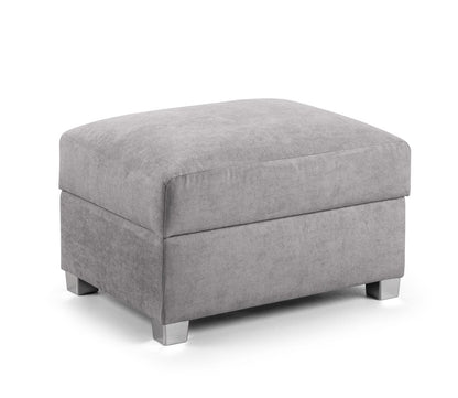 Vespa Sofa Black Footstool