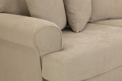 Sonny Sofa Beige 4 Seater