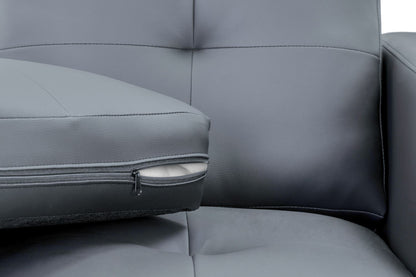 Jeremi Sofa Grey 2 Seater