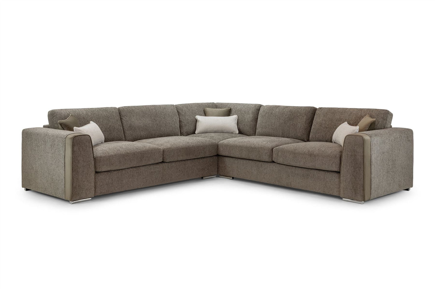 Naples Sofa Mocha Large Corner