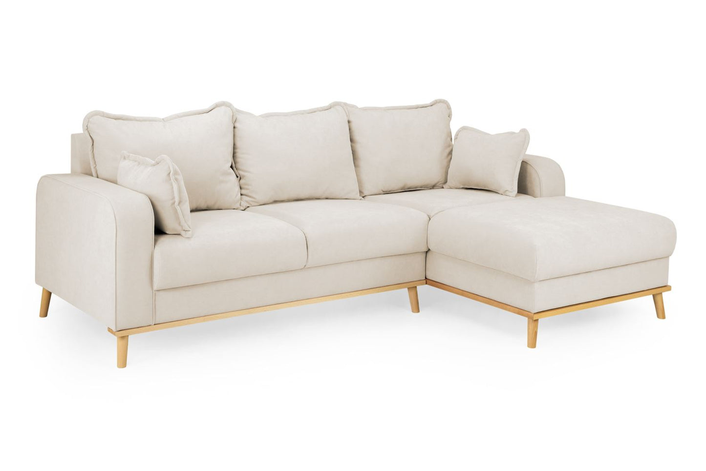 Rhea Sofa Beige Right Hand Facing Corner