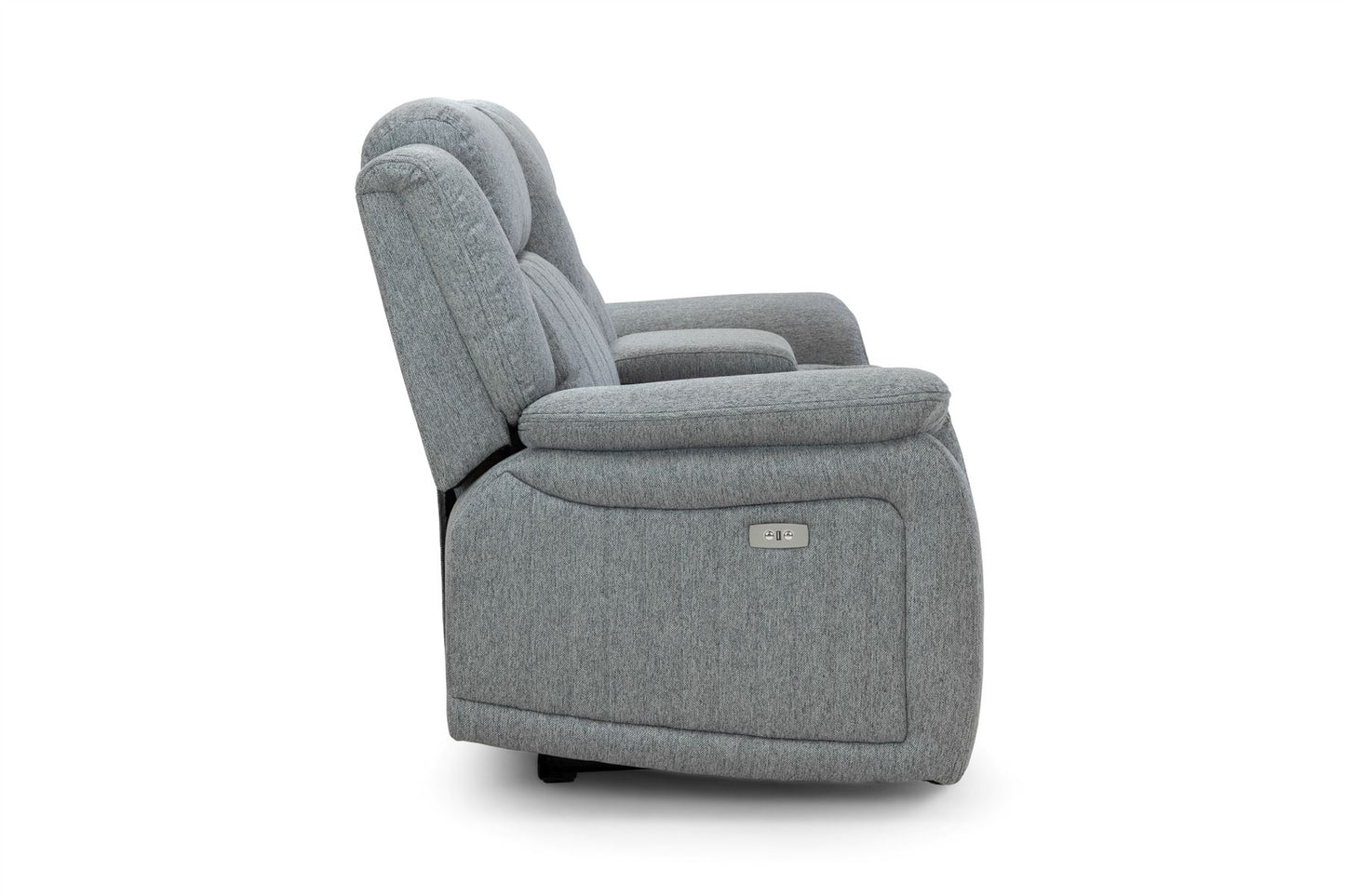 Liston Recliner Sofa Grey Large Corner