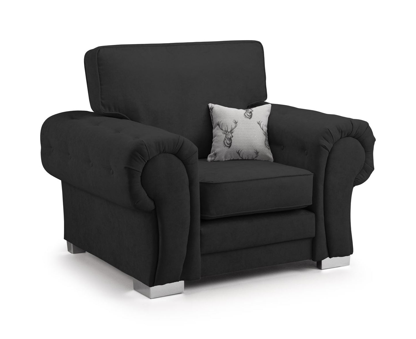 Vespa Fullback Sofa Black Armchair