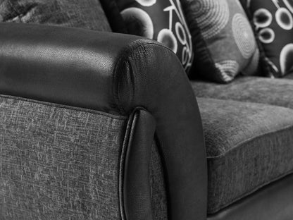 Shani Sofa Black/Grey Armchair