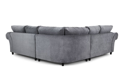 Buckingham Fullback Sofa Grey Large Corner