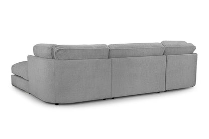 Ingrid Fullback Sofa Grey U Shape Corner