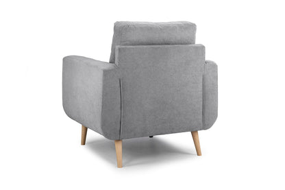 Radiance Sofa Grey Armchair