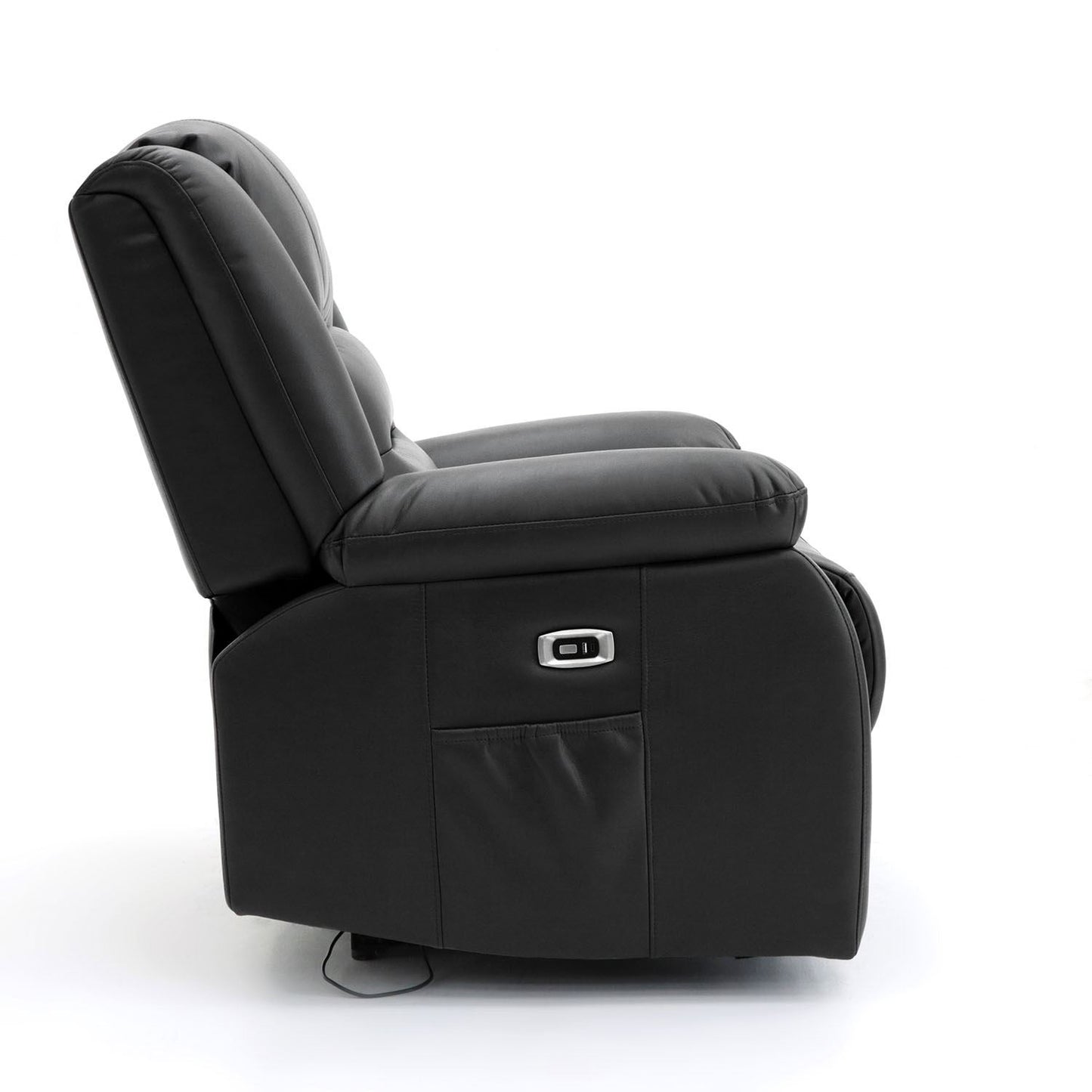 Alto Electric Recliner Sofa Black 2 Seater