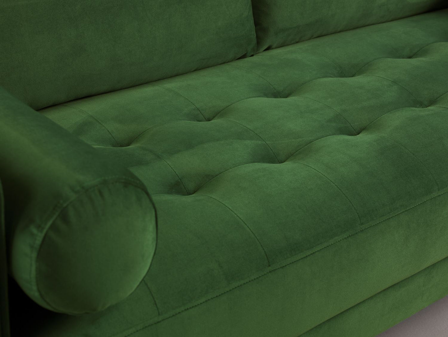 Herald Sofa Plush Green 2 Seater