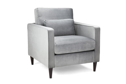 Munich Sofa Plush Grey Armchair