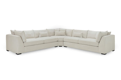 Monaco Sofa Stone Large Corner