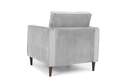 Munich Sofa Plush Grey Armchair