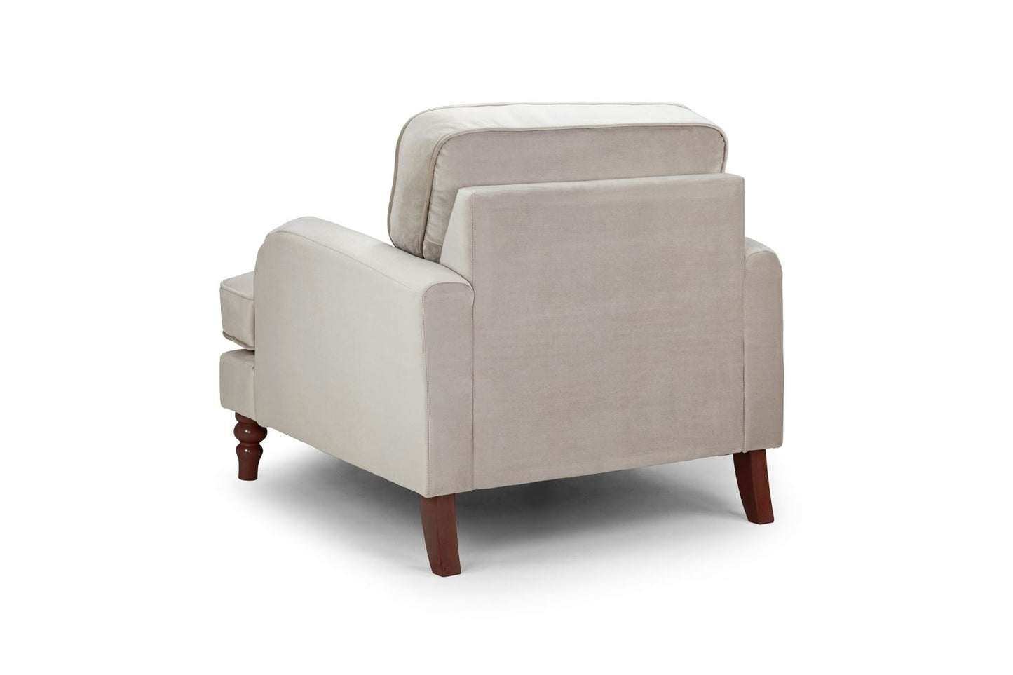 Basil Sofa Plush Beige Armchair