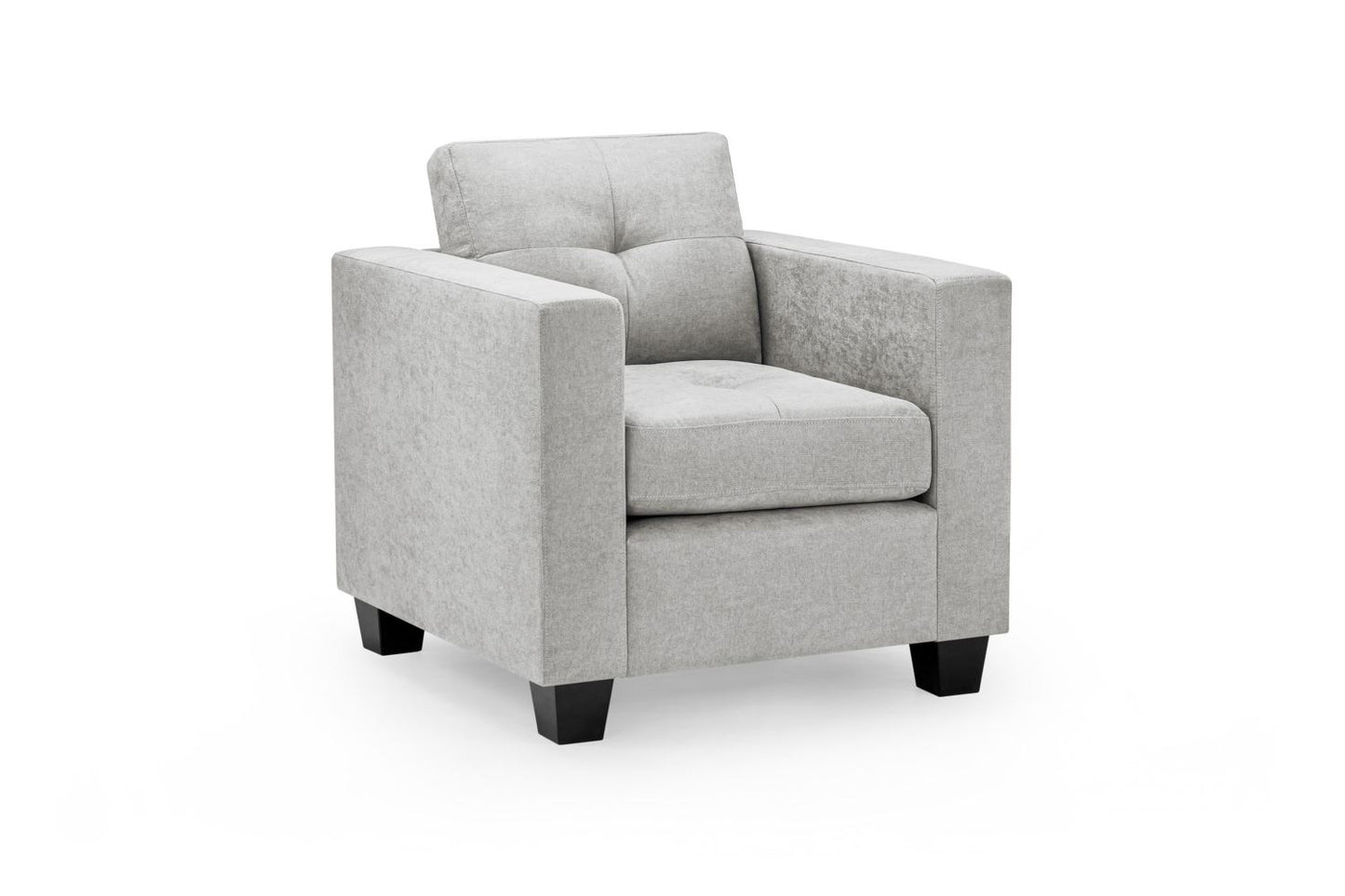 Jeremi Sofa Grey Fabric Armchair