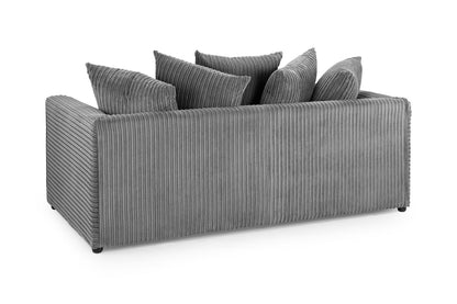 Quinn Sofa Grey 3 Seater