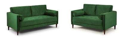 Herald Sofa Plush Green 3+2 Set