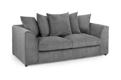 Quinn Sofa Grey 3 Seater