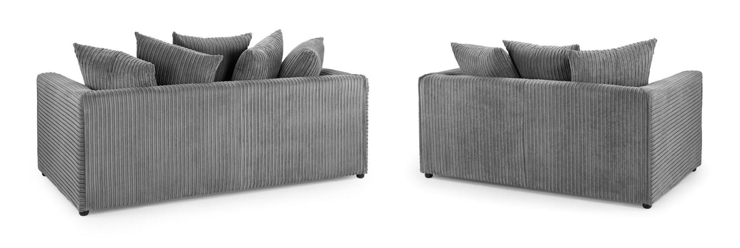 Quinn Sofa Grey 3+2 Set