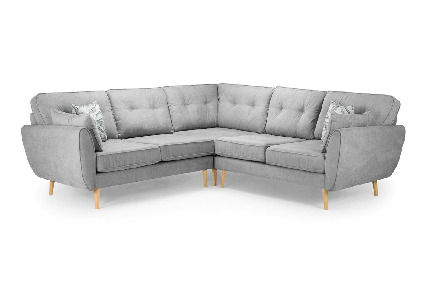 Zara Sofa Grey Large Corner