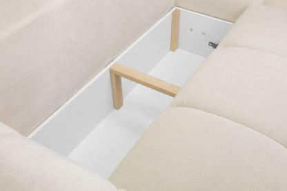 Celeste Sofabed Cream Universal Corner