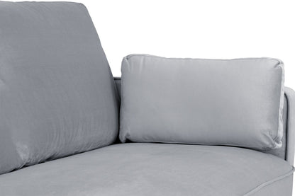 Munich Sofa Plush Grey 3 Seater