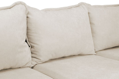 Rhea Sofa Beige Left Hand Facing Corner