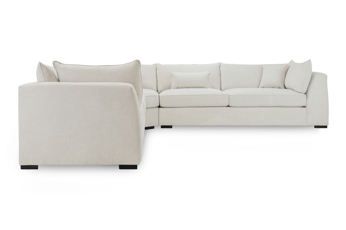 Monaco Sofa Stone Large Corner