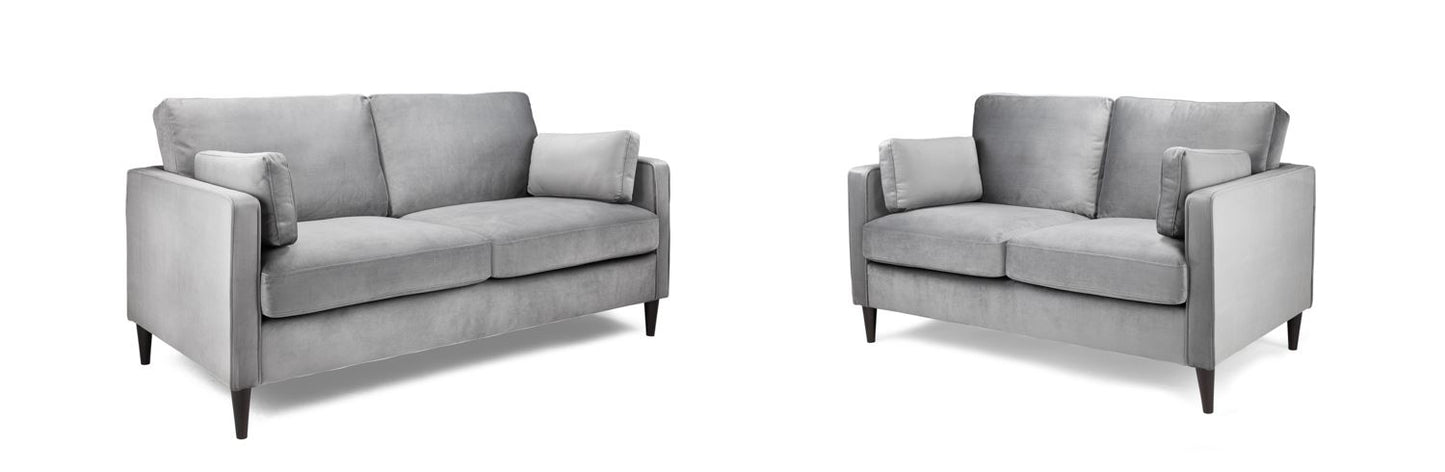 Munich Sofa Plush Grey 3+2 Set