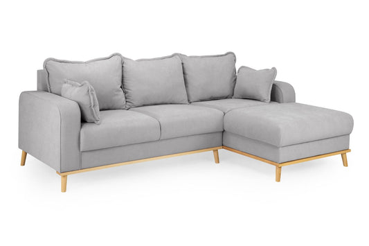 Rhea Sofa Grey Right Hand Facing Corner