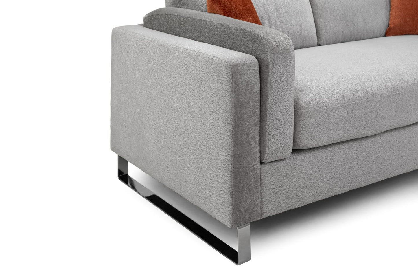 Kingston Sofa Grey 3 Seater