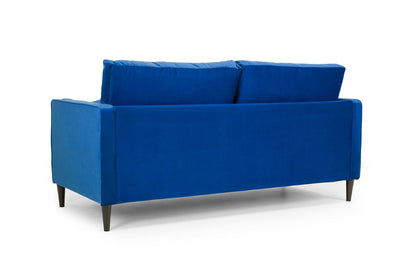 Munich Sofa Plush Blue 3 Seater