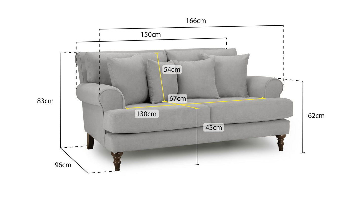 Sonny Sofa Beige 2 Seater