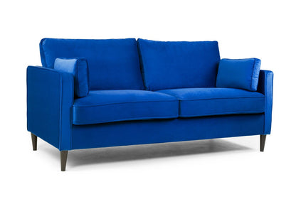 Munich Sofa Plush Blue 3 Seater