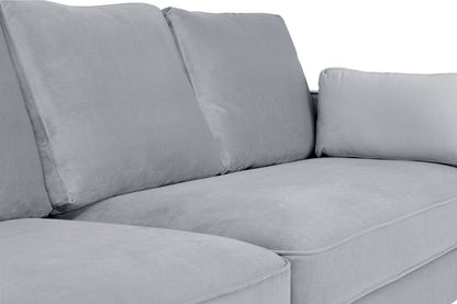 Munich Sofa Plush Grey 4 Seater