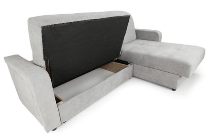 Kira Sofabed Grey Universal Corner