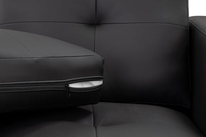 Jeremi Sofa Black Armchair