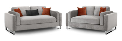 Kingston Sofa Grey 3+2 Set